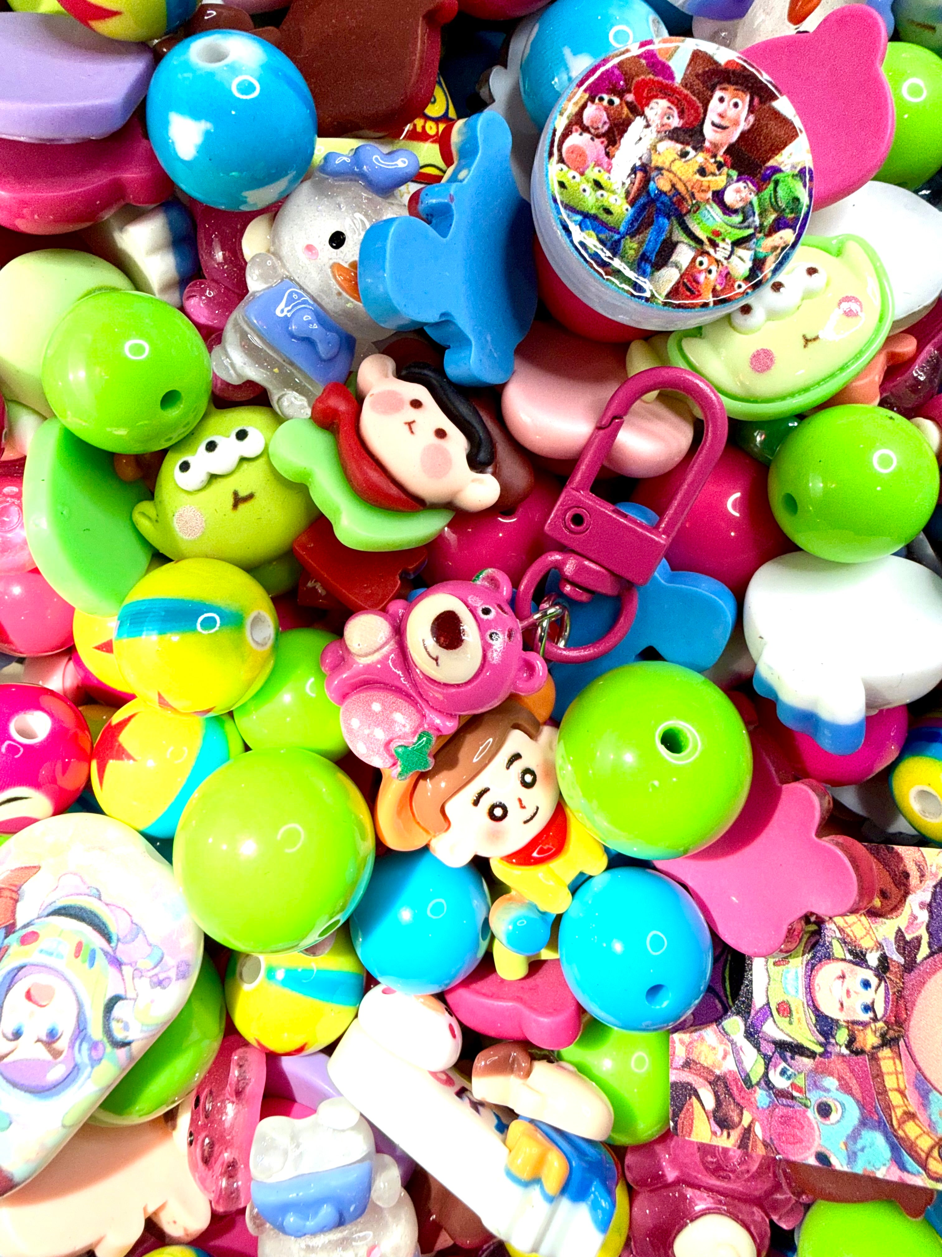 Acrylic Bead Mixes for Pens, Keychains and Phone Chains