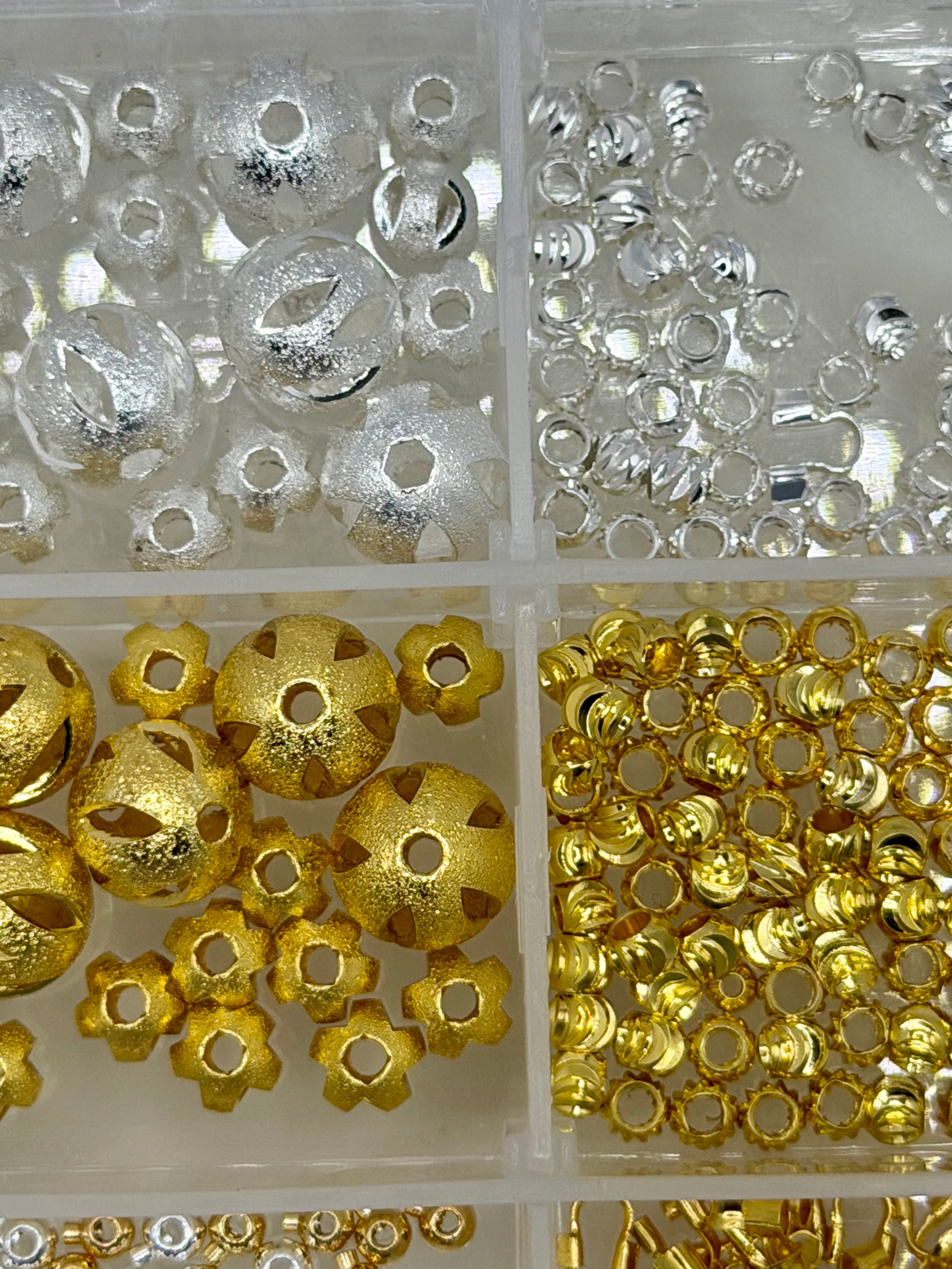 Accessories Kit for Beading DIY Projects and Jewelry High Quality Metal