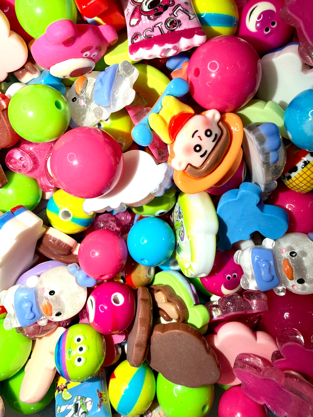 Acrylic Bead Mixes for Pens, Keychains and Phone Chains