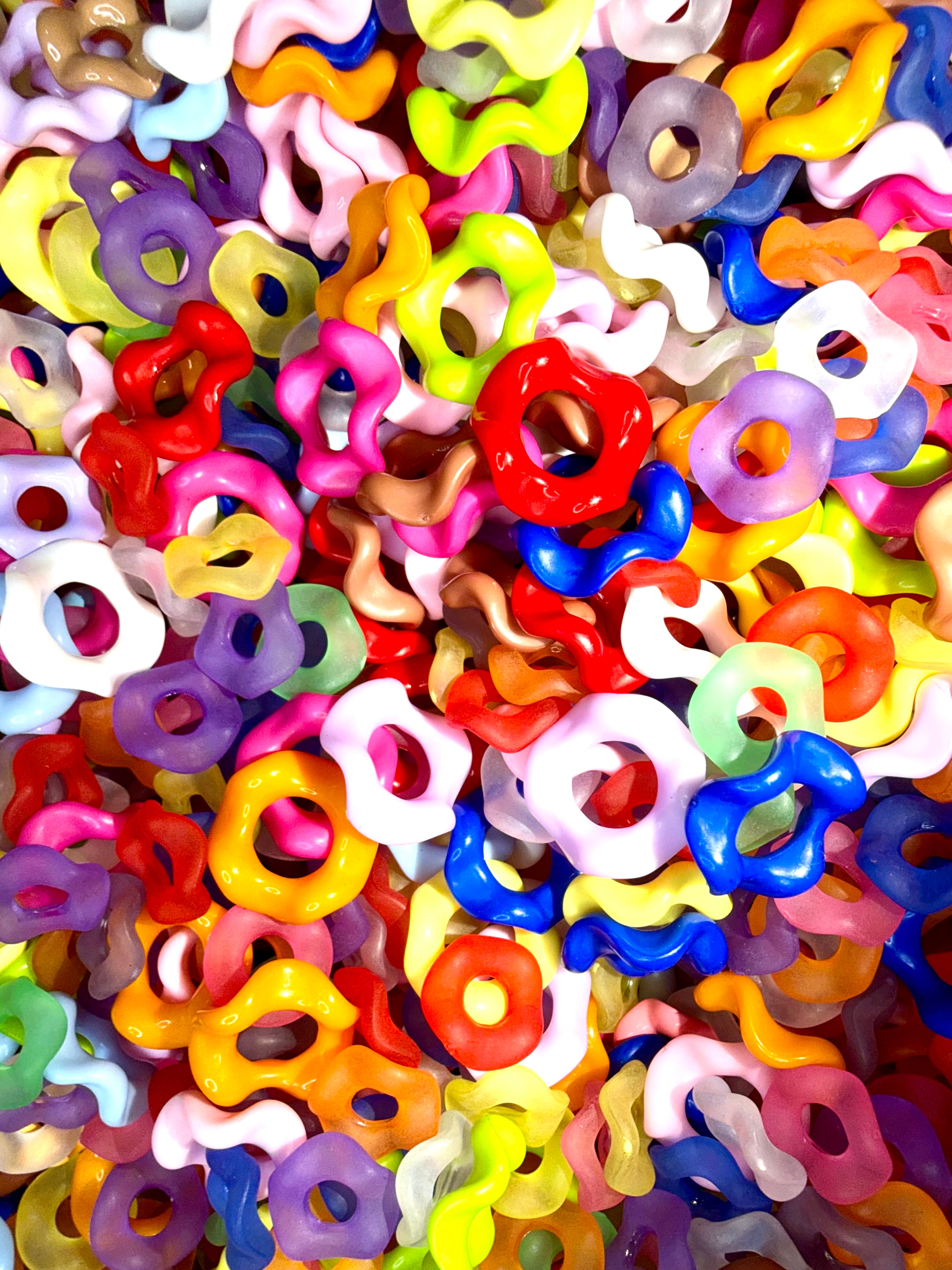 Acrylic Bead Spacers for DIY Beaded Pens Keychains Phone Chains and Other Projects Perfect for Crafting