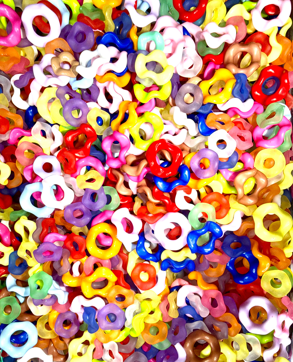 Acrylic Bead Spacers for DIY Beaded Pens Keychains Phone Chains and Other Projects Perfect for Crafting