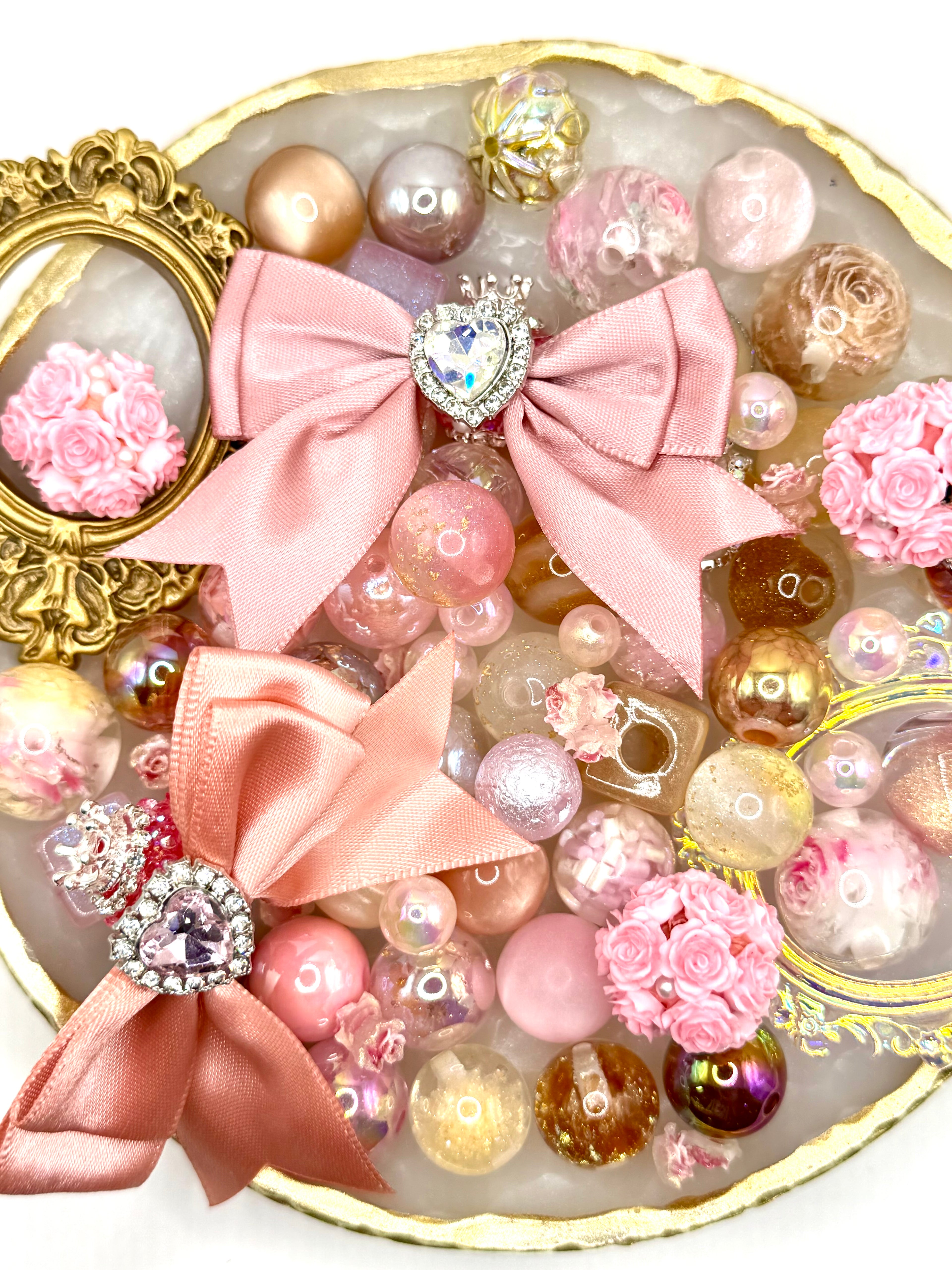 $21.49 Special Fancy Mixes; Resin and Acrylic Beads & Charms Mix for DIY Beaded Pens, Keychains, Phone Chains and Other DIY Projects, DIY Beading & Accessories