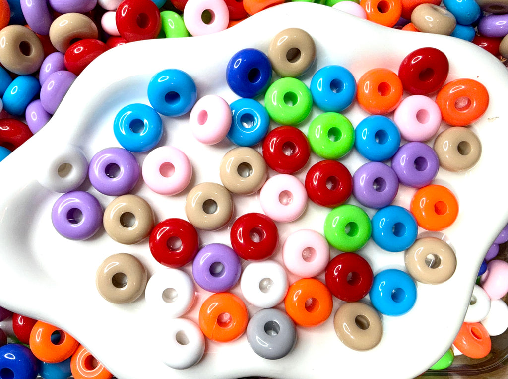 Acrylic Bead Spacers for DIY Beaded Pens Keychains Phone Chains and Other Projects Perfect for Crafting