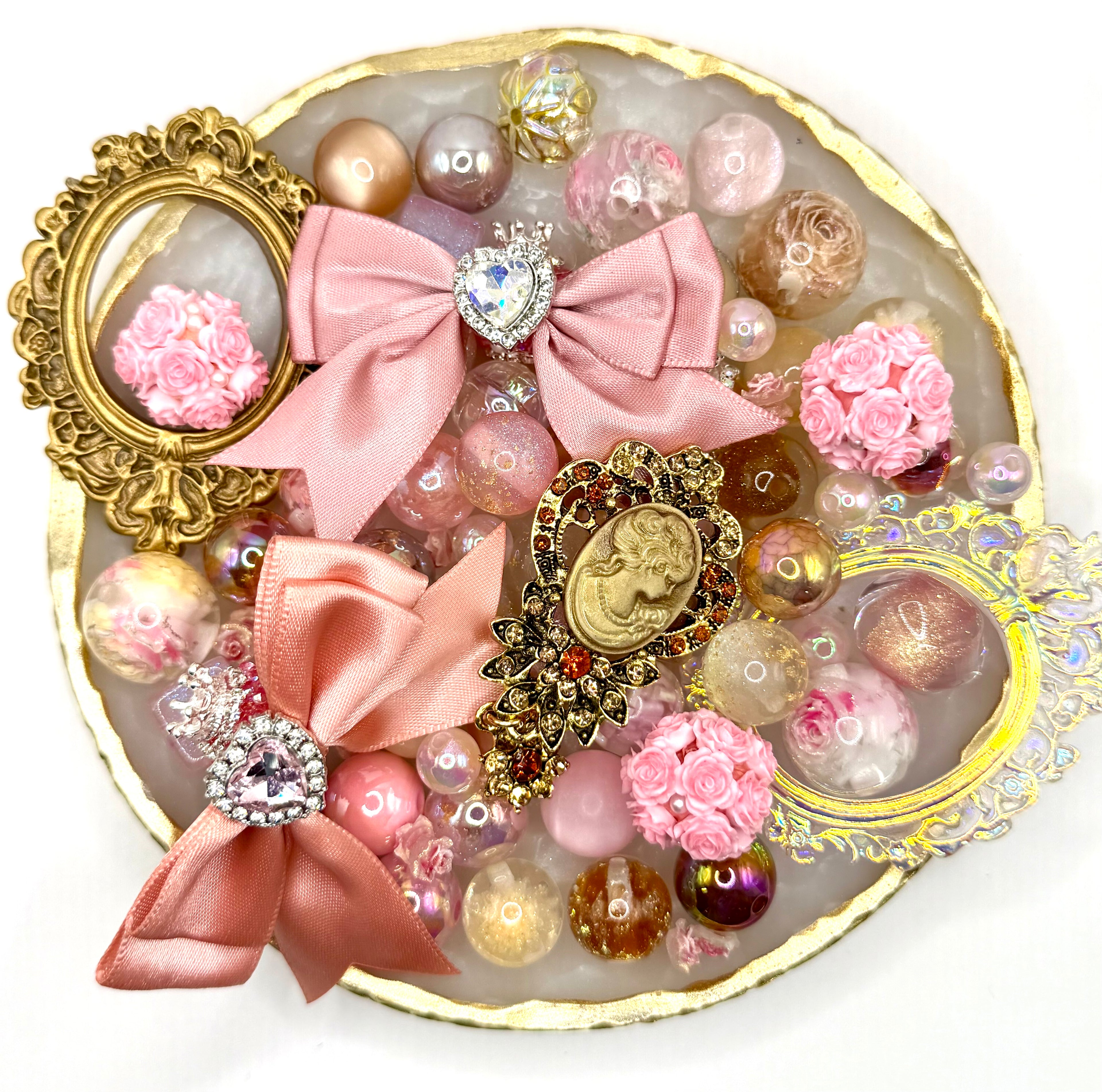 $21.49 Special Fancy Mixes; Resin and Acrylic Beads & Charms Mix for DIY Beaded Pens, Keychains, Phone Chains and Other DIY Projects, DIY Beading & Accessories