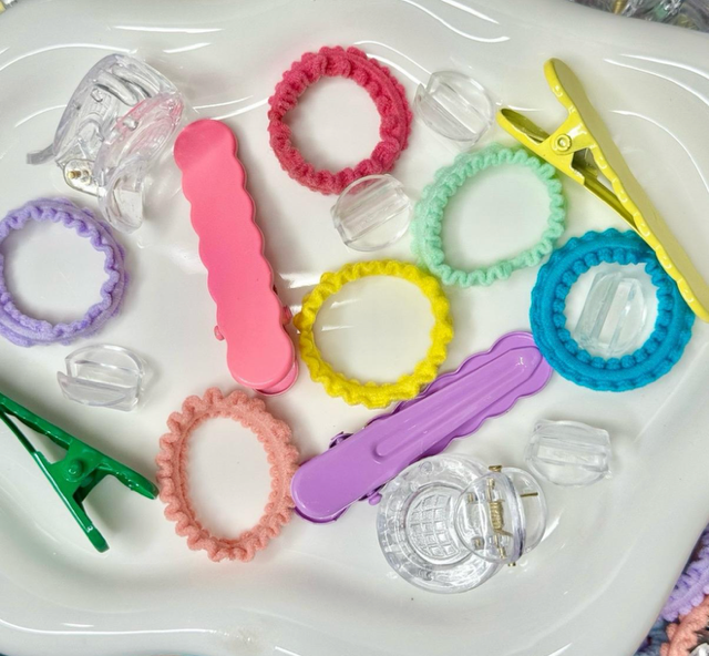 Hair Play - DIY accessories for Hair Clips, Hair Ties, & Barrettes
